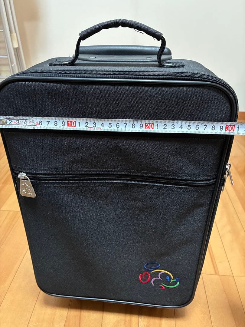 【希少】ディズニーキャリーケース　布製　スーツケースとショルダーバッグのセット