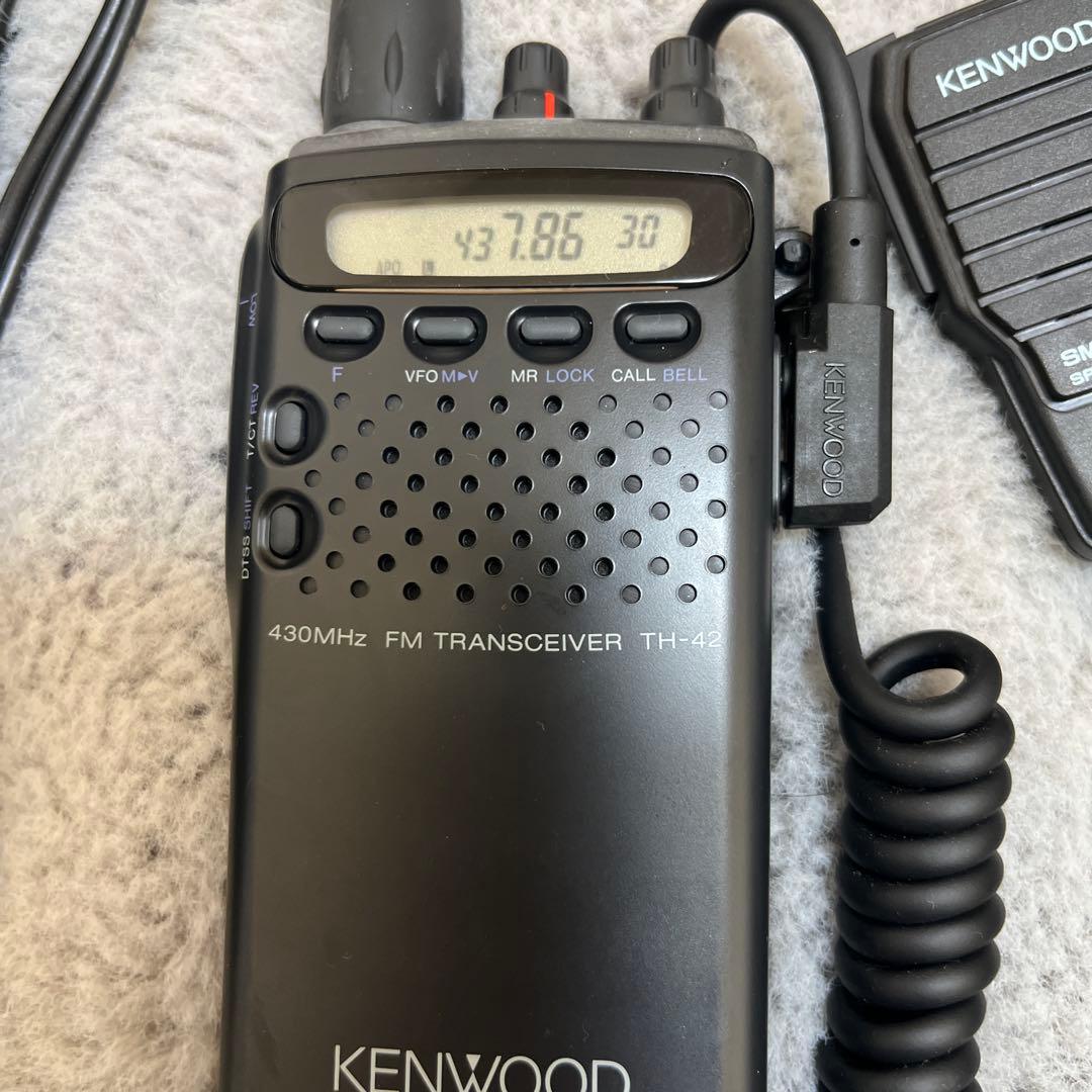最後の値下　KENWOOD TH-44 トランシーバー 3台セット