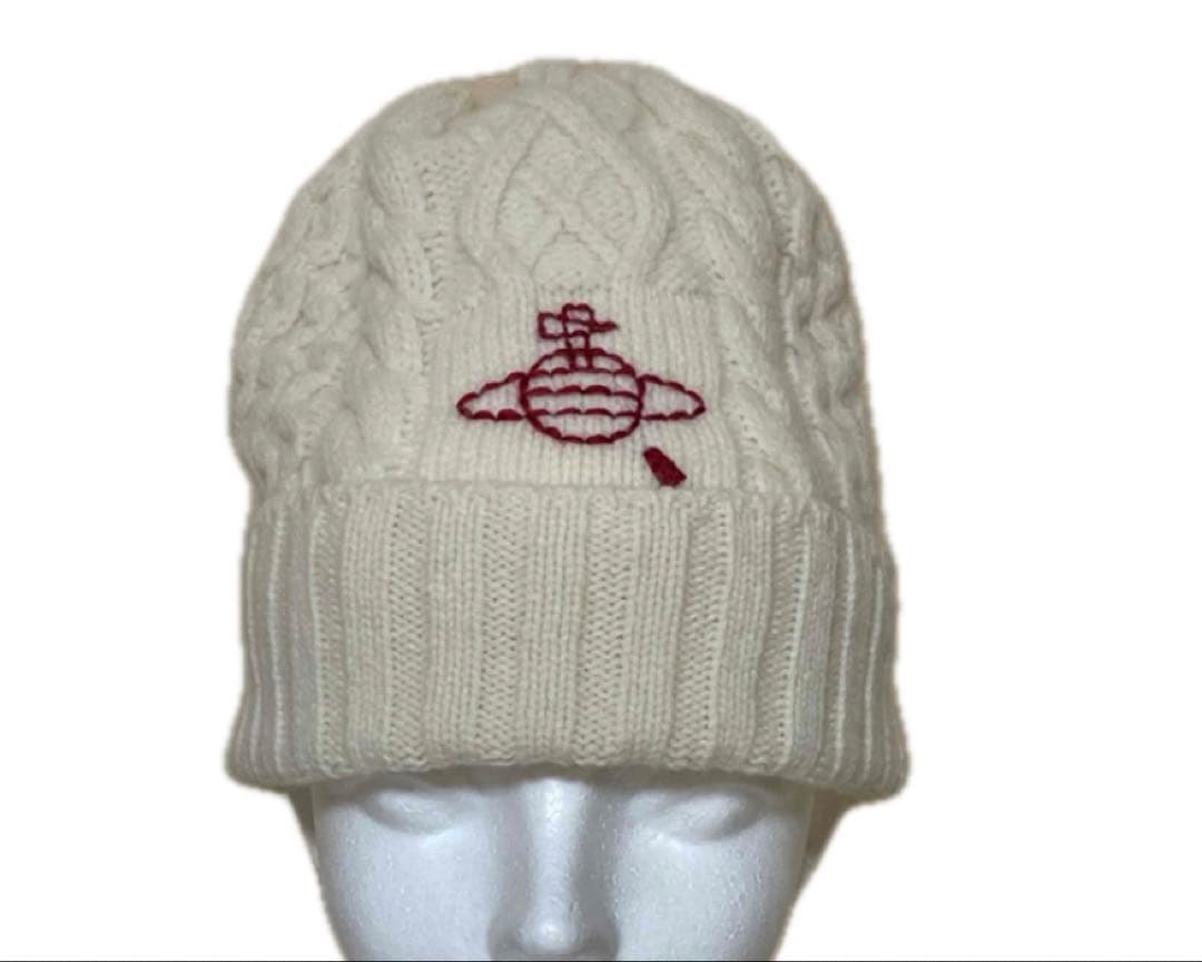 【Vivienne Westwood】 ニット帽子 ビーニー