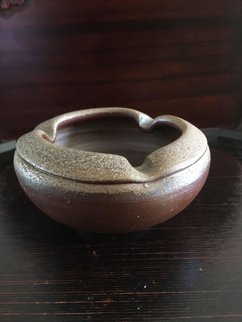 灰皿　備前焼　吉本正