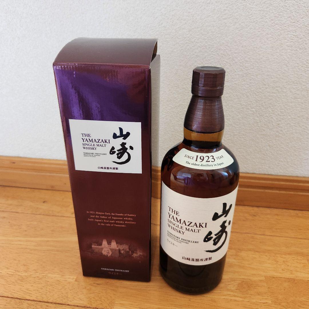 山崎　ウイスキー ノンエイジ 　シングルモルト 箱付き