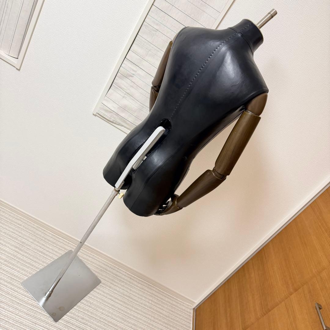 超希少✨Sun エコボディ トルソー マネキン 着付け 腕付き　メンズ　黒