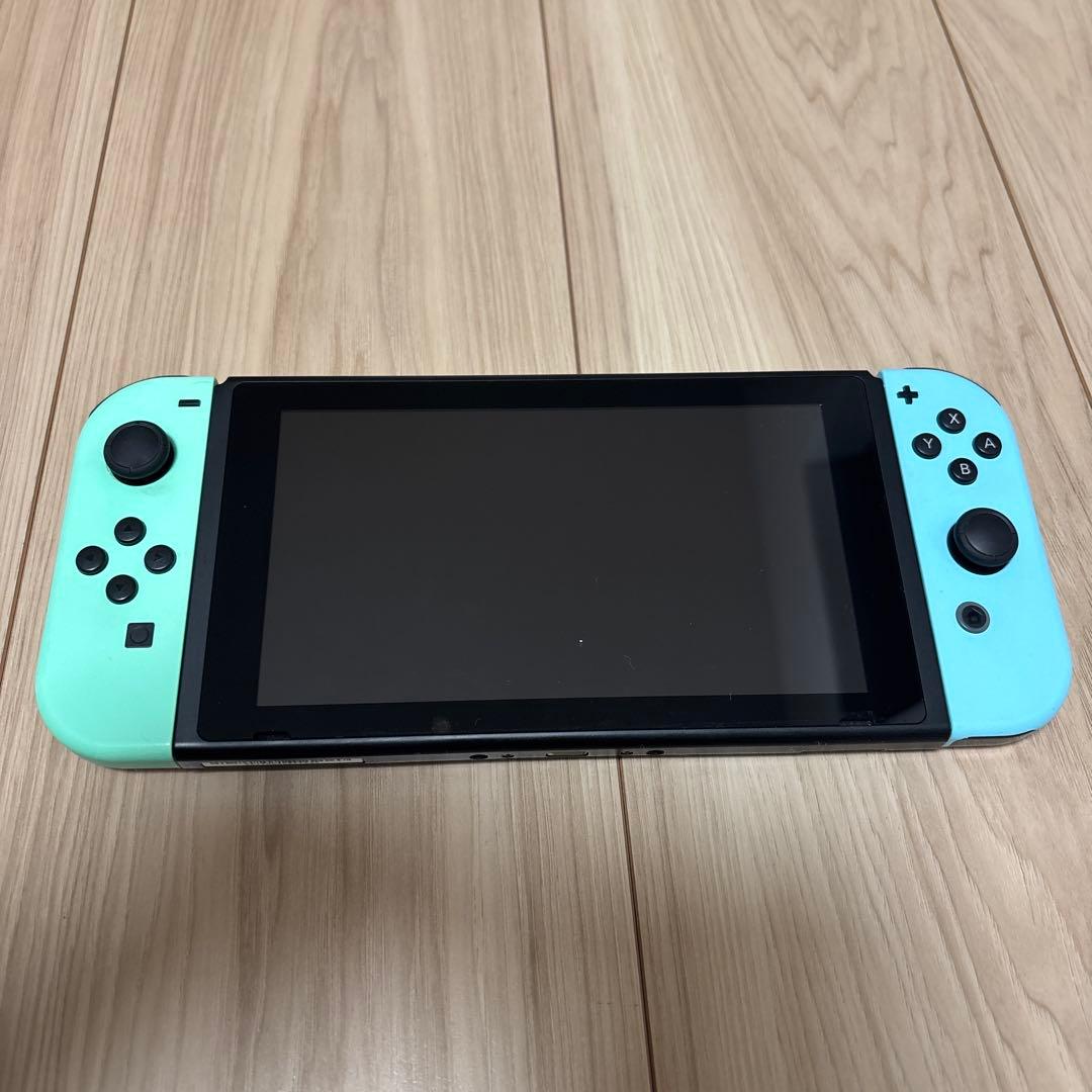 【動作確認済み】Nintendo Switch 本体 どうぶつの森エディション