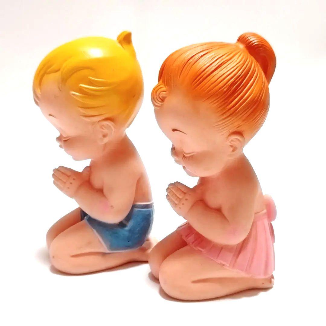 美品✨ ビンテージ ラバードール ペア アランジェイ お祈り