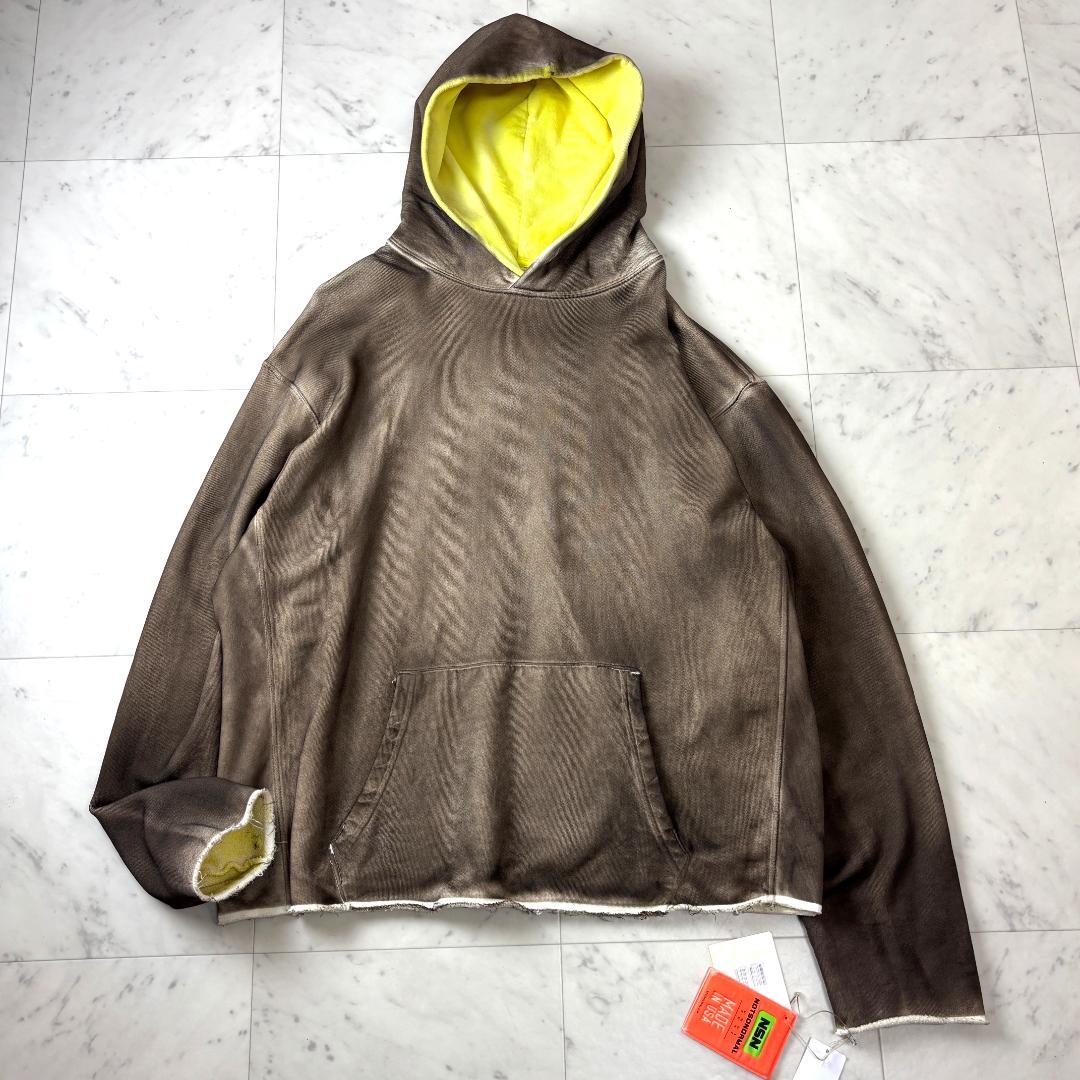 NOTSONORMAL オーバーサイズ フーディ XL アメリカ製 染め 綿