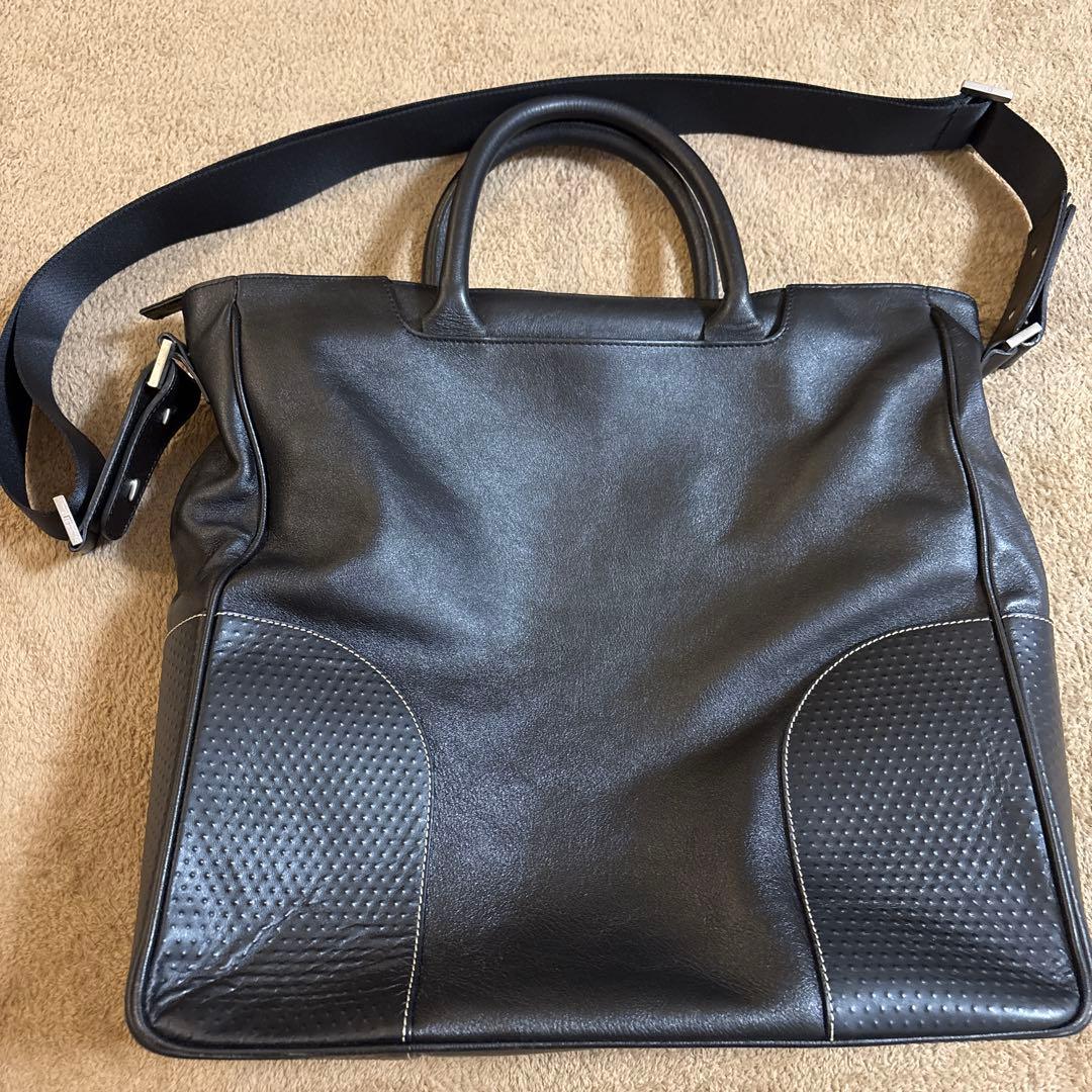 dunhill ブラックビジネスバッグ