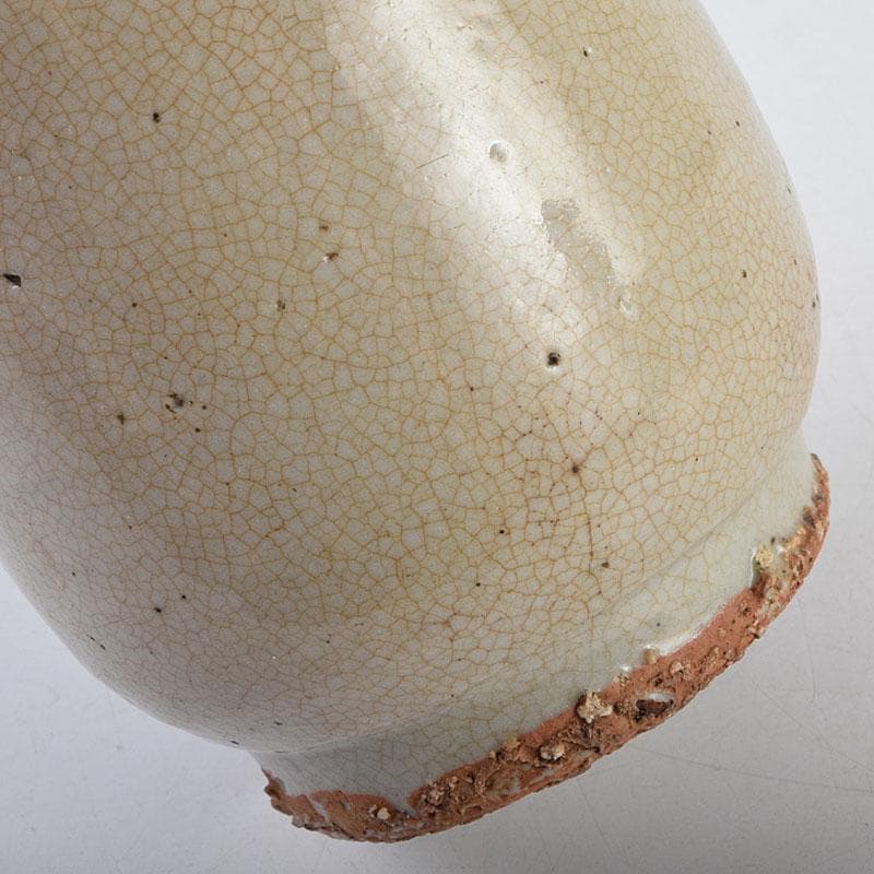 朝鮮美術　李朝　白磁　徳利　時代箱　M　R9399