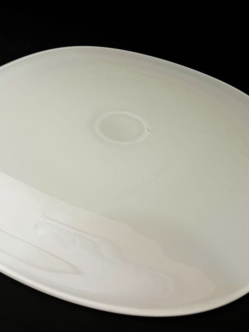 ビンテージ　稀少品　絵皿　フクロウ　大皿　プレート　飾り皿