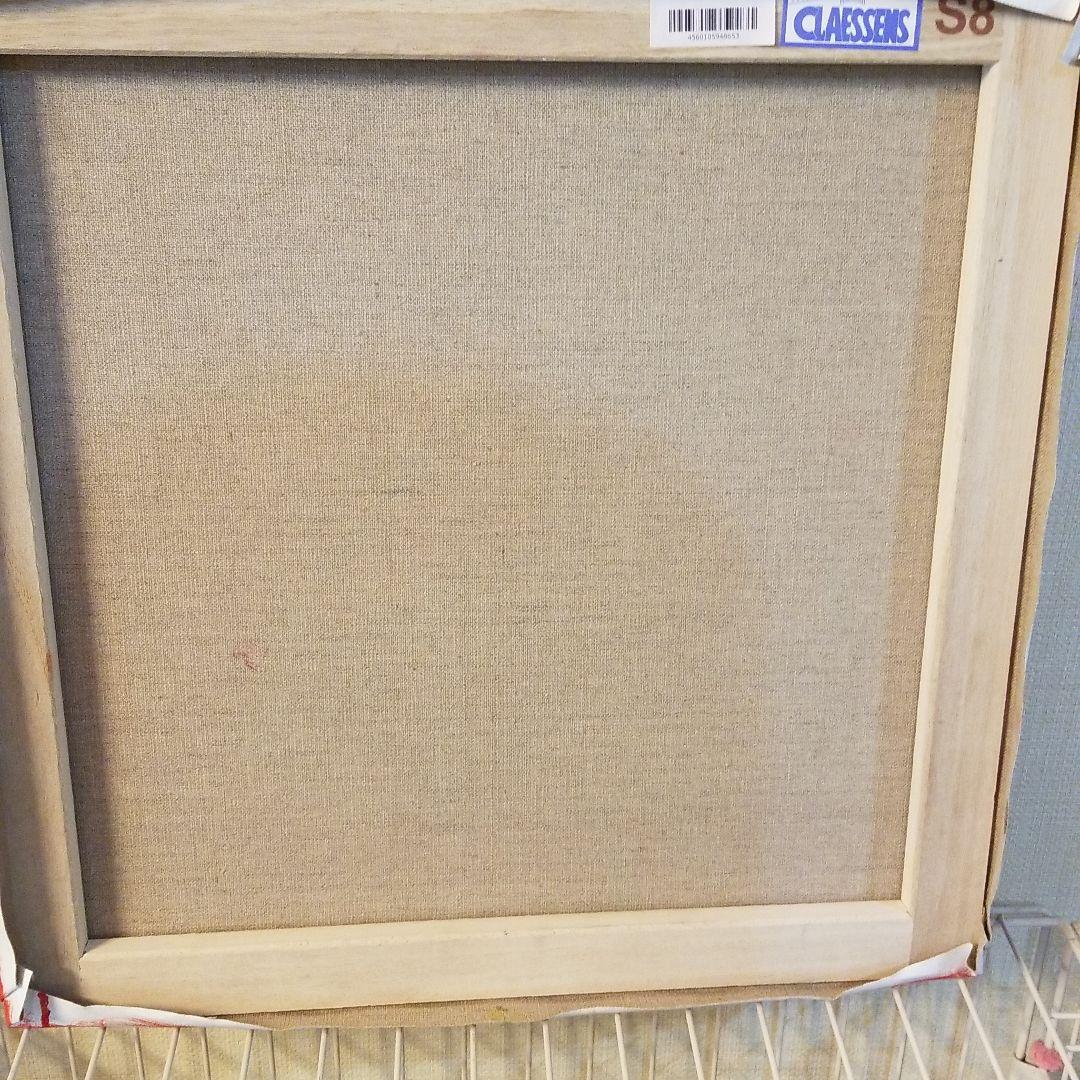 油絵　専用　何度もフラフープに入る鳥