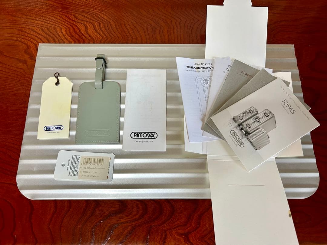 ✨【値下げ】リモワ　トパーズ　パイロット　4輪　トローリー　機内持込