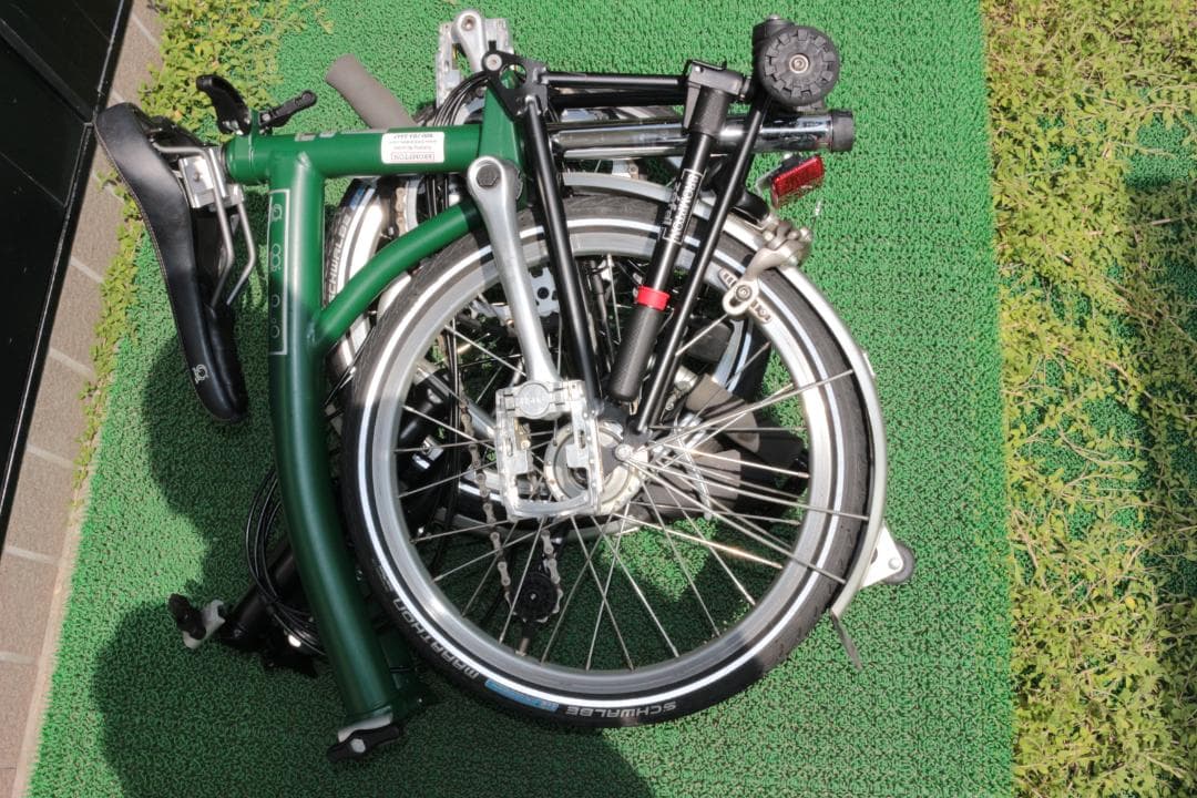 ブロンプトン　Brompton　イギリス製　モデルM　6速　シュワルベ・マラソン