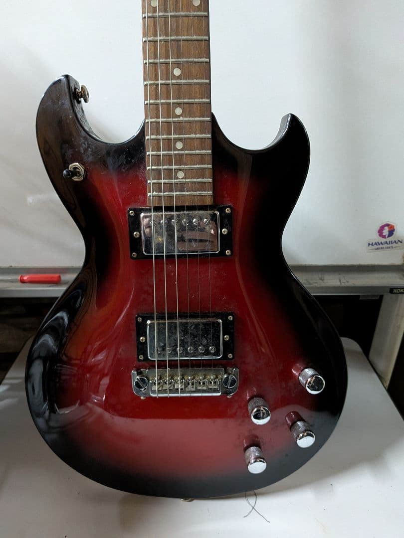 【希少】レスポール　Aria Pro Ⅱ エレキギター　ハードケース付