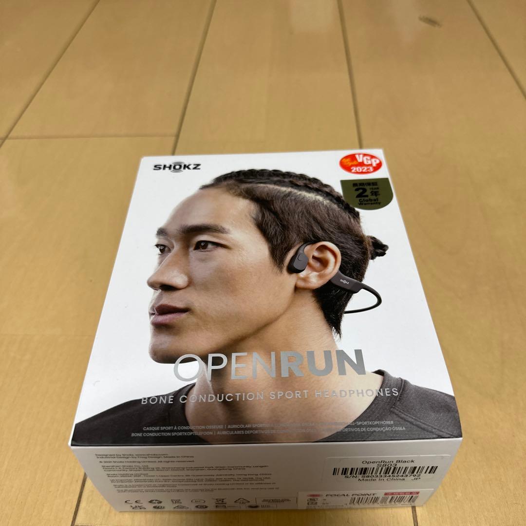 SHOKZ OPEN RUN 骨伝導イヤホン
