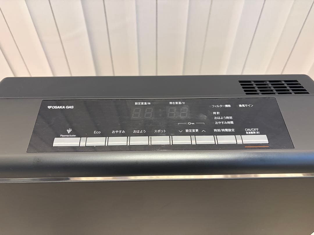 cooさま⭐︎大阪ガス　リンナイ 製ガスファンヒーター rcーa4001np 美品