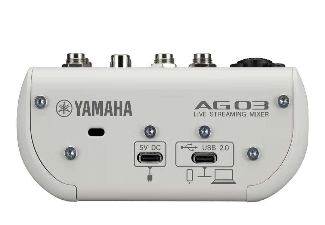 YAMAHA AG03 mk2 オーディオミキサー　初心者セット　配信にBGM