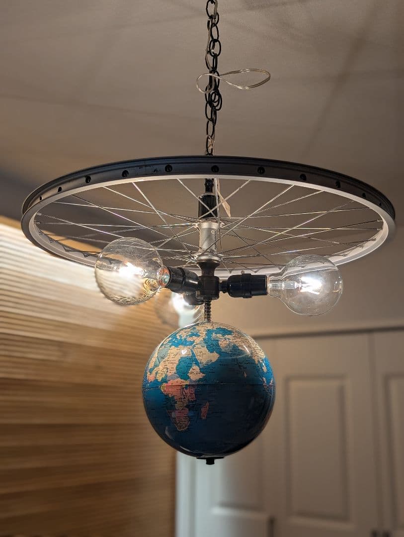 acme ファニチャー　ジャーナルスタンダード　自転車　地球儀 ペンダントライト