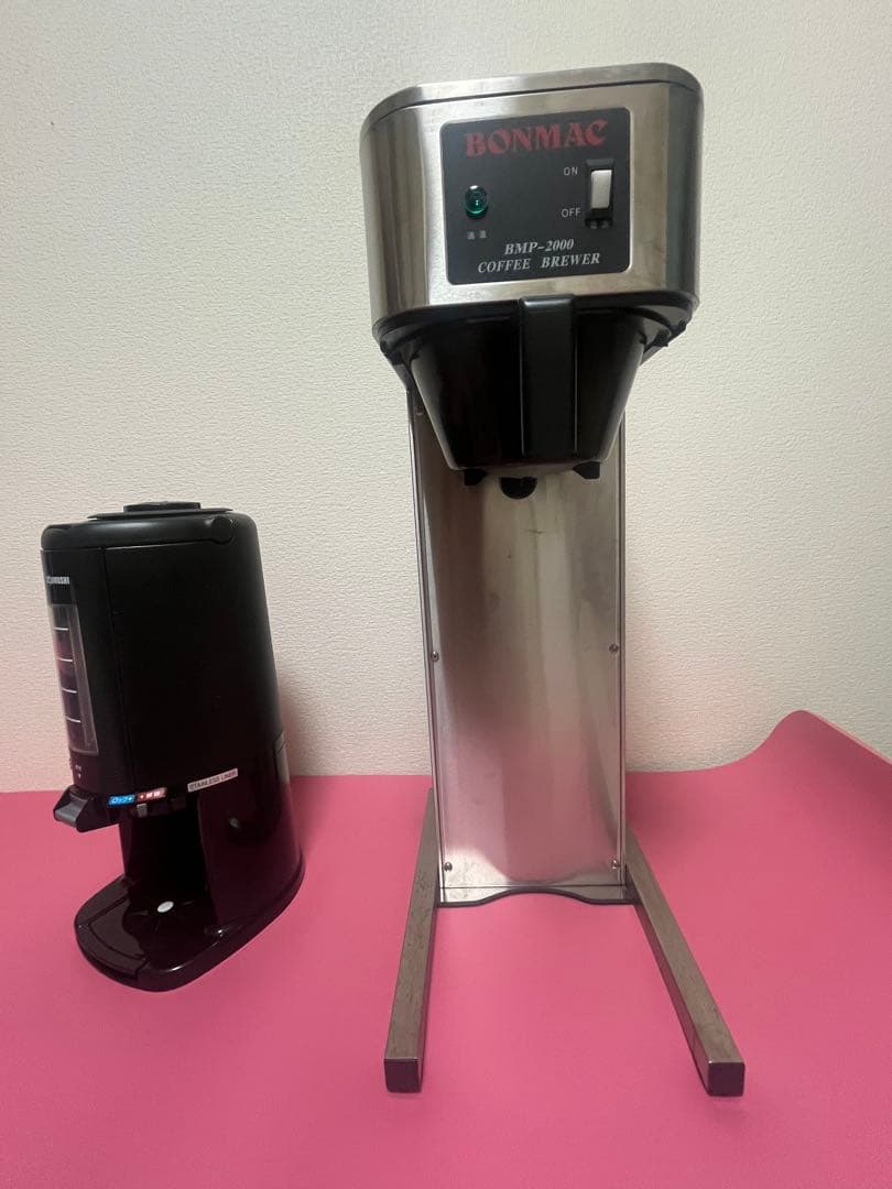 BONMAC BMP-2000コーヒーメーカー　業務用　フィルター900枚付き