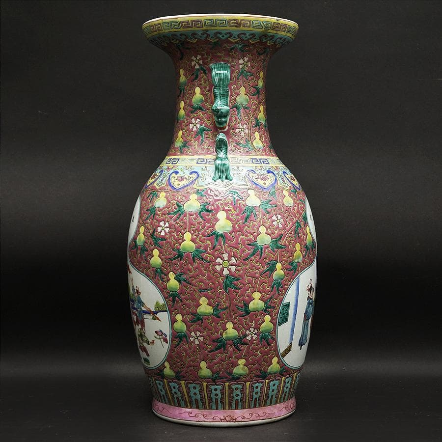 中国美術 中国古玩 大清同治年製 花瓶 時代 骨董 壺 花生 工芸 古美術品