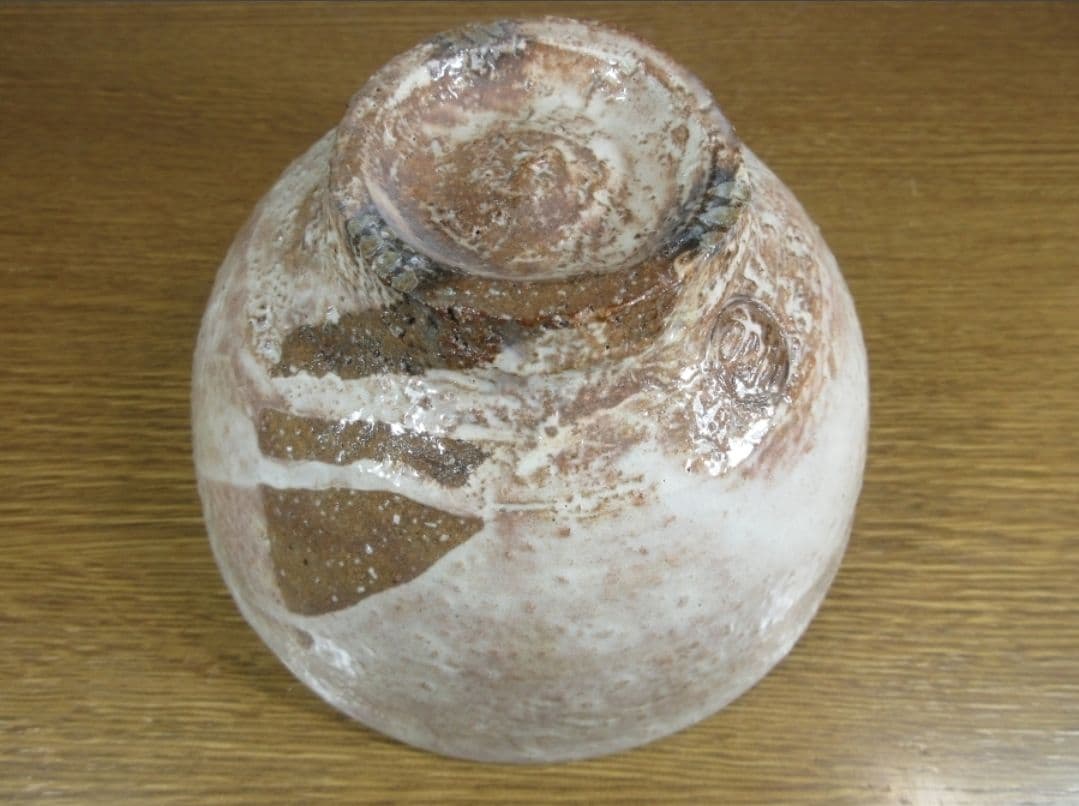 真作保証 15代 坂倉新兵衛 (正治) 自作 萩焼 コレクター放出品 山口県