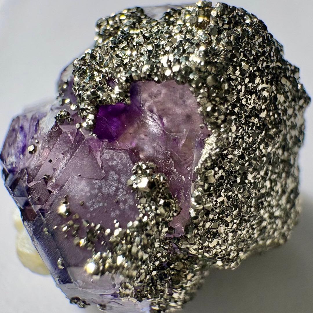 519 中国 内モンゴル産 レアタイプ フローライト&パイライト