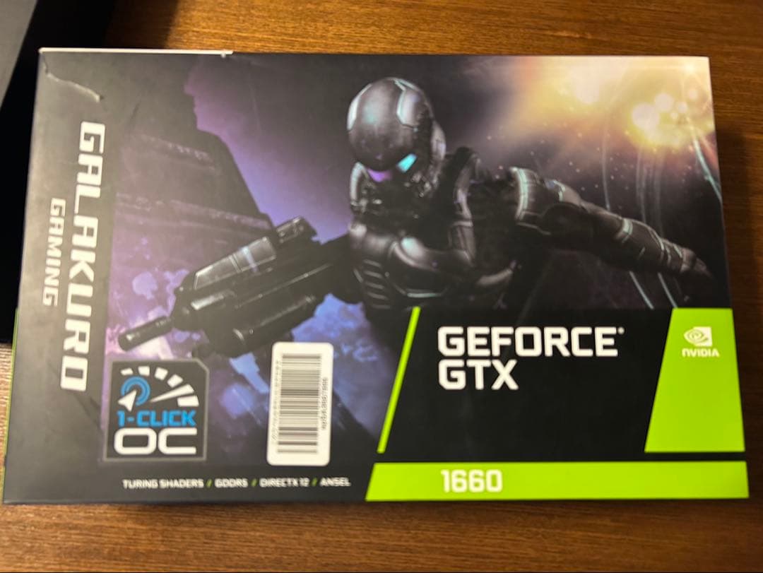 GALAKURO GeForce GTX 1660 グラフィックボード