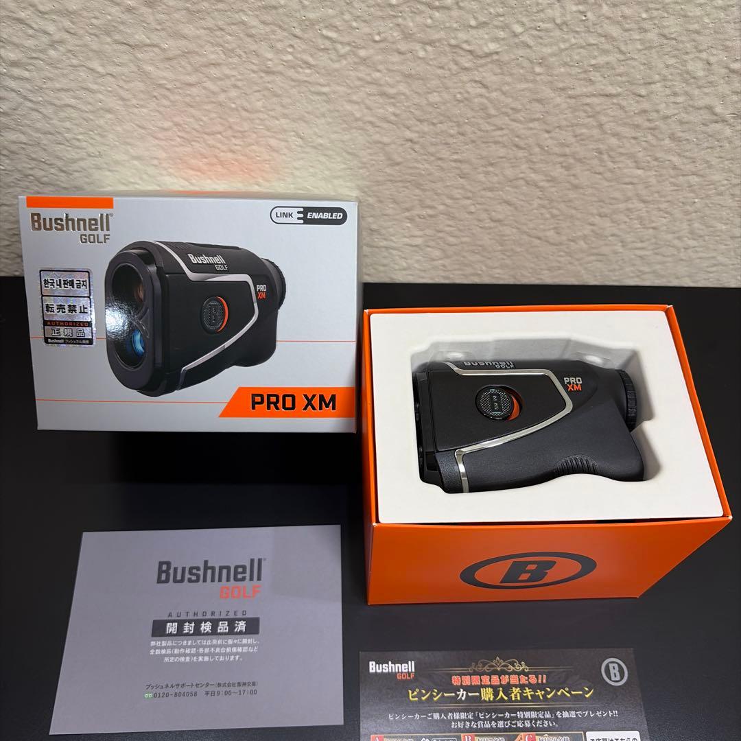 ブシュネル Bushnell ピンシーカー PRO XM ゴルフ用距離計 新品