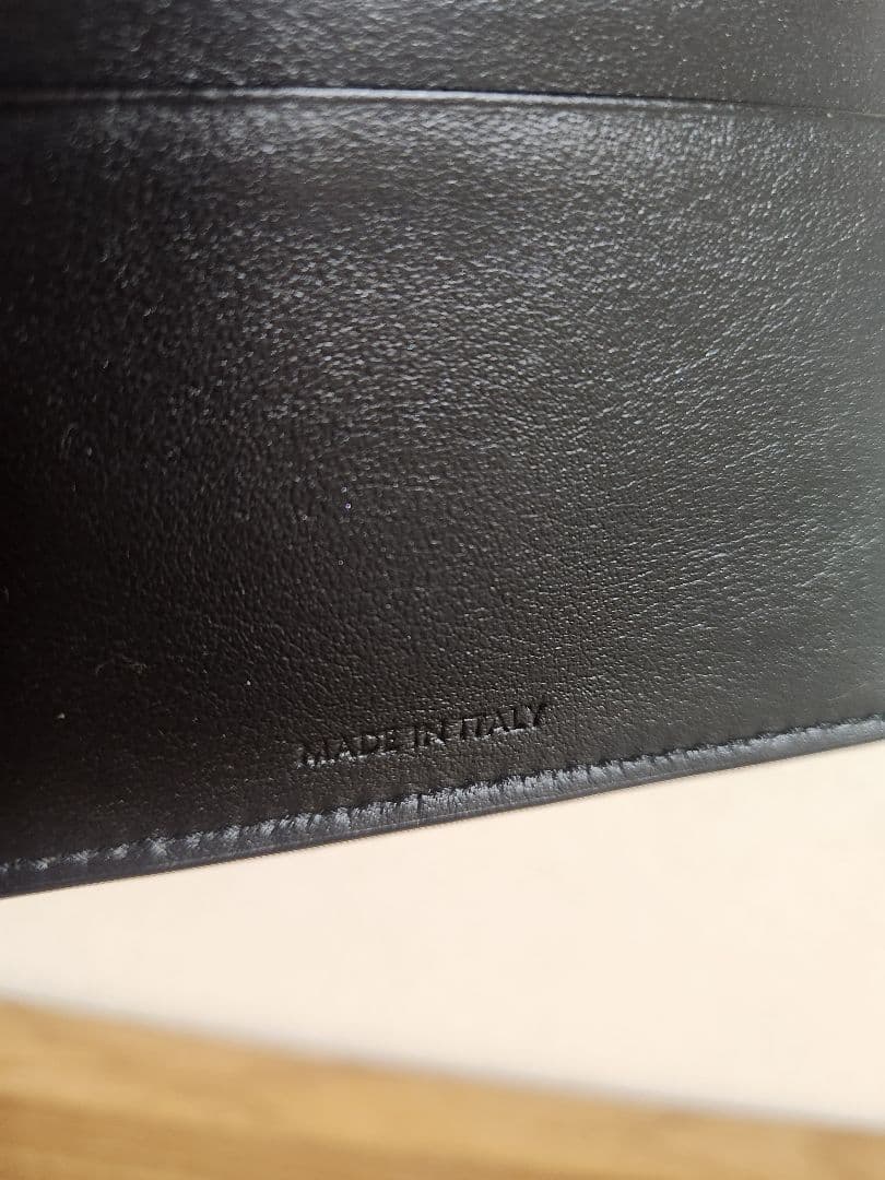 CELINE　トリオンフ　三つ折り財布 ブラック