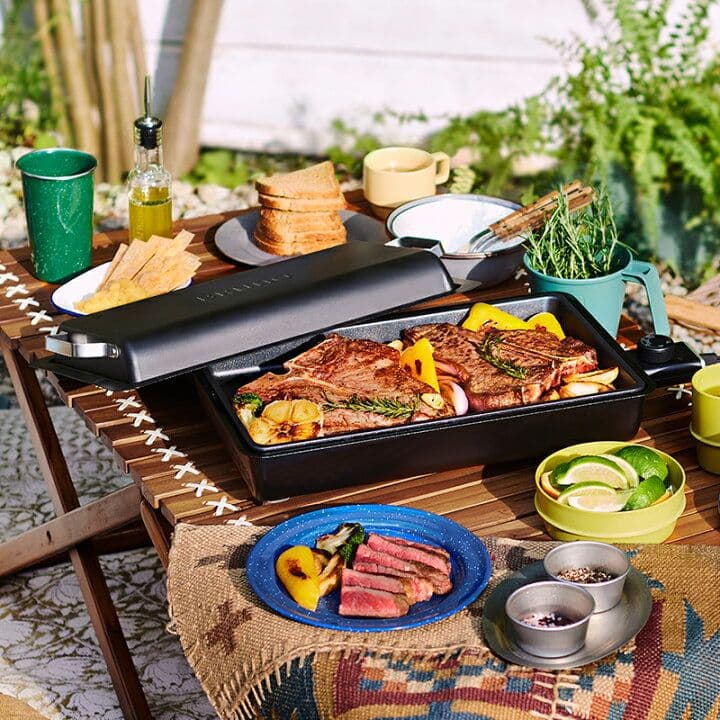 BRUNO ブラックホットプレート 大型