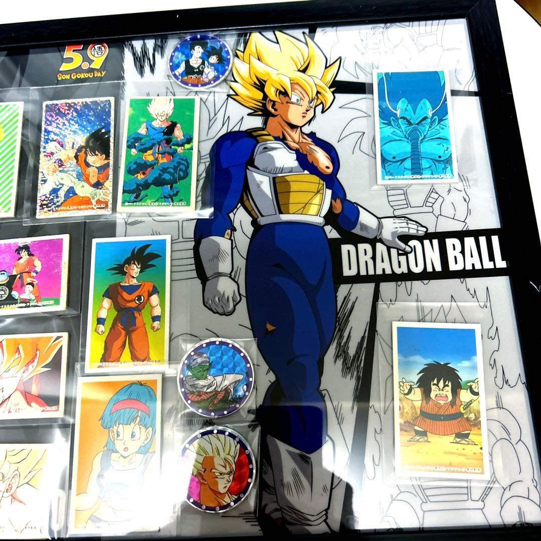 ドラゴンボール　初期　メンコ　昭和レトロ　額装　フレーム