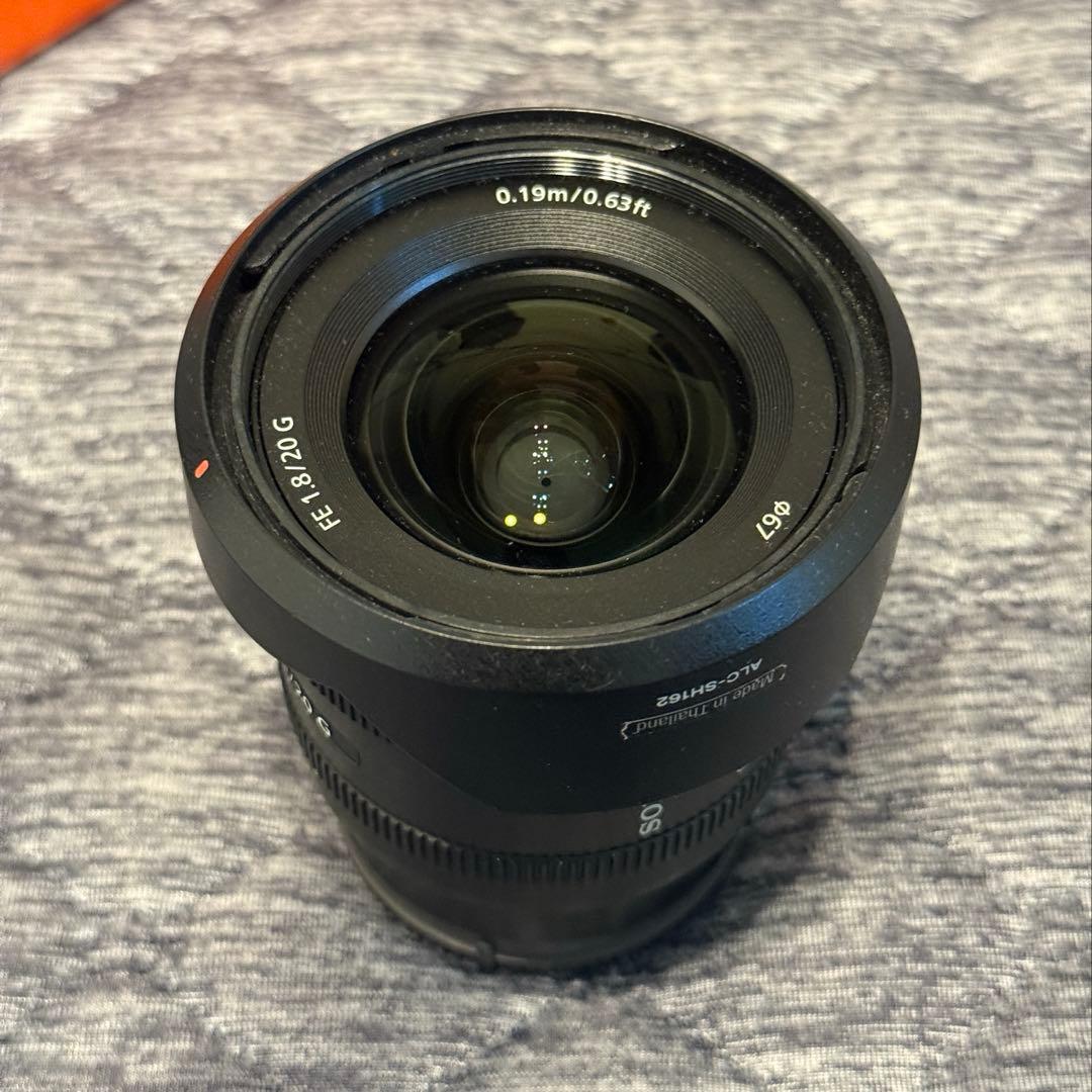 Sony単焦点レンズ SEL20F18G