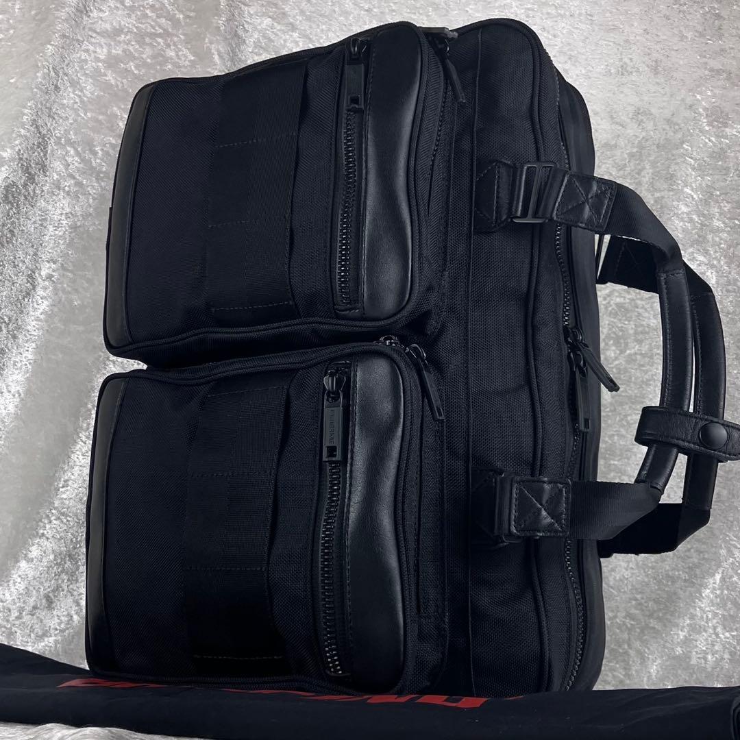 現行 美品 ブリーフィングトリニティコンプ ブラック 2WAY 出張 通勤