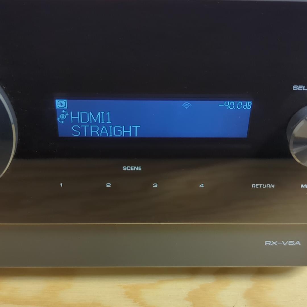 ヤマハ AVレシーバー AVアンプ YAMAHA RX-V6A 【動作極美品】