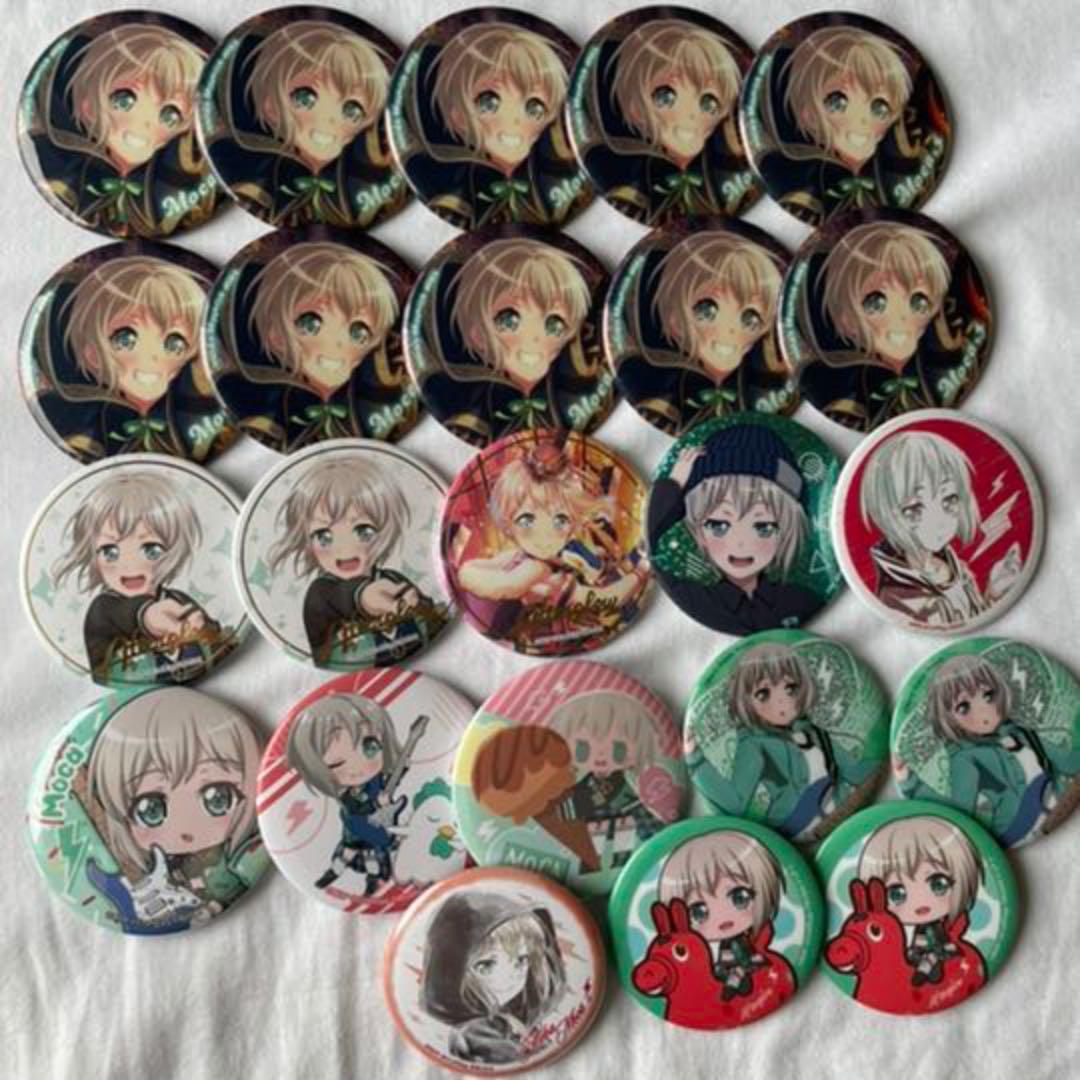 青葉モカ缶バッジまとめ売り