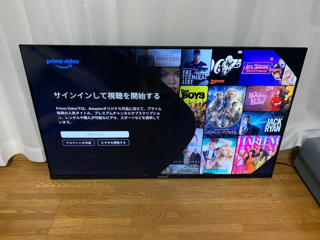 43インチ 4K スマートテレビ SMT_43_4K 液晶テレビ 2023年