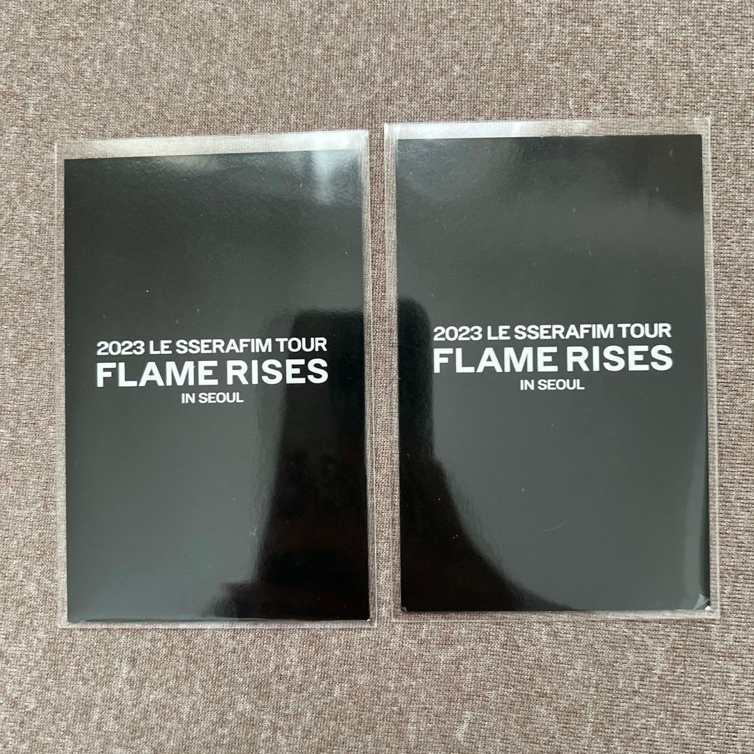 LE SSERAFIM チェウォン ユンジン FLAME RISES SEOUL