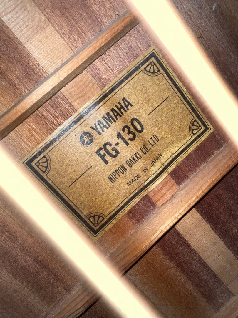 あみち♡プロフ必読 　Yamaha FG-130 アコースティックギター