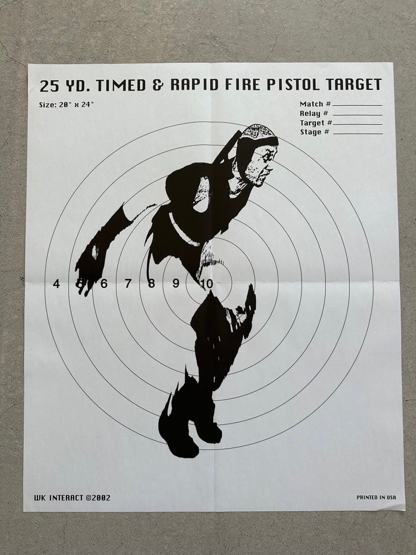 版画 WK INTERACT 2002 PISTOL TARGET