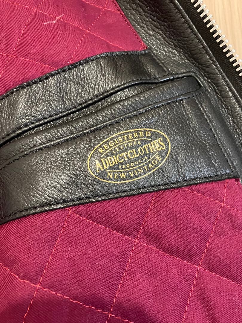 ADDICT CLOTHES アディクトクローズAD-01ディアスキン　36