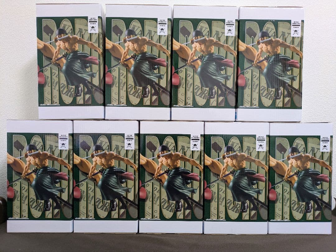 ワンピース ロロノア・ゾロ Grandista フィギュア9体セット