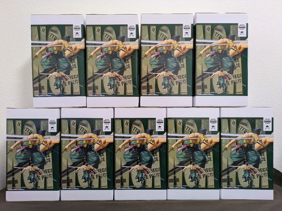 ワンピース ロロノア・ゾロ Grandista フィギュア9体セット