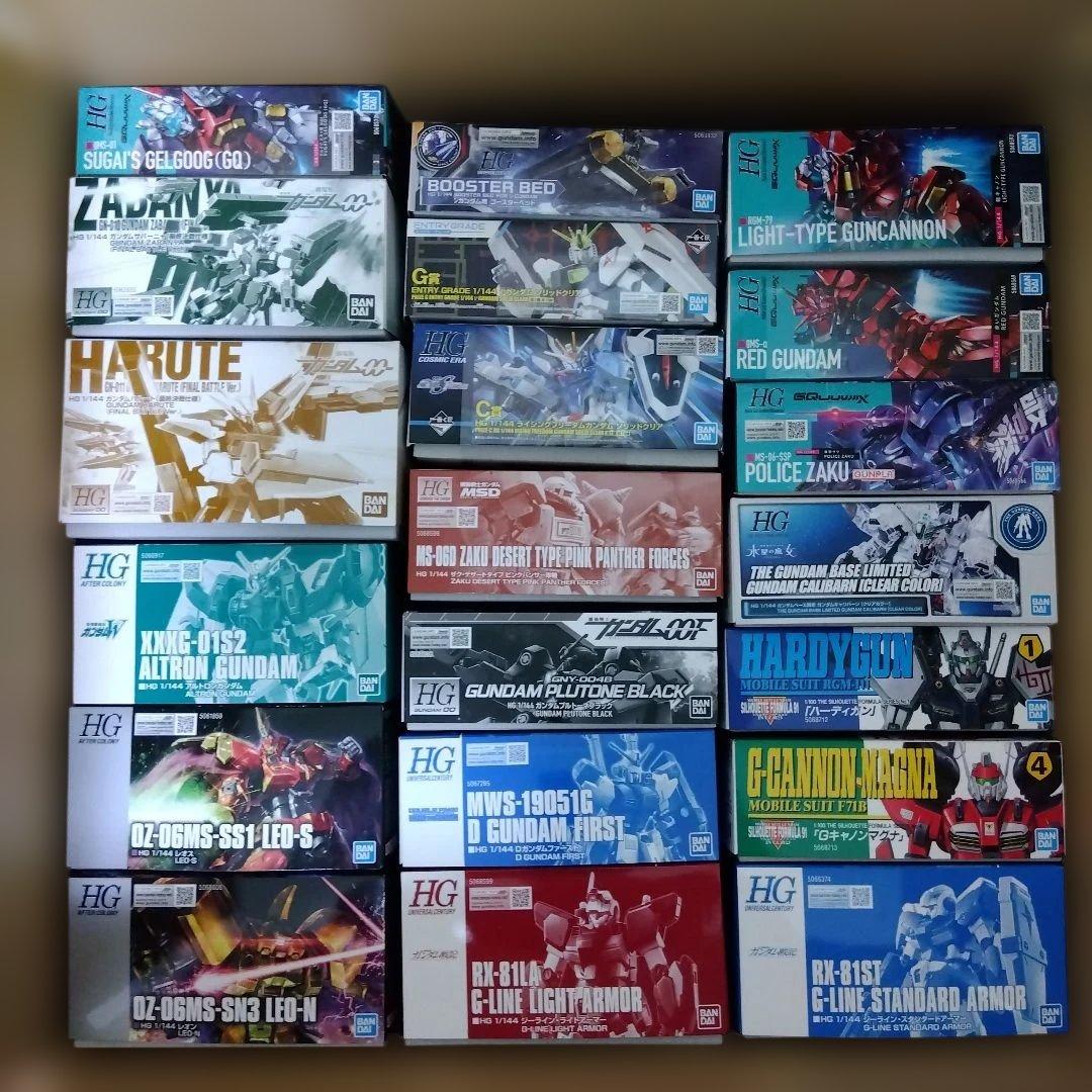 HGUC　プレミアムバンダイ限定他　20個セット　新品