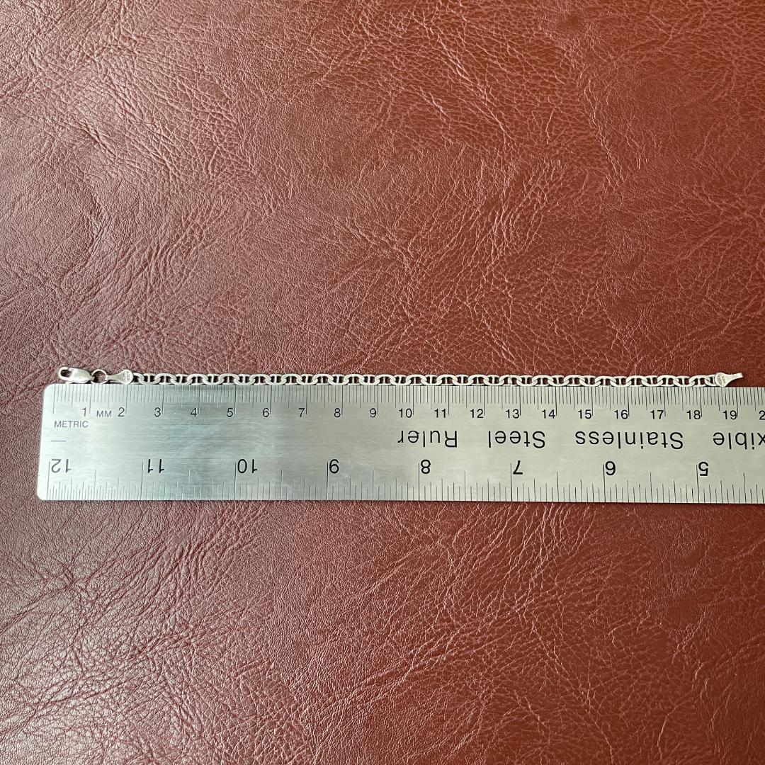 シルバー925 ヴィンテージ アンカーチェーン マリナーチェーン ブレスレット