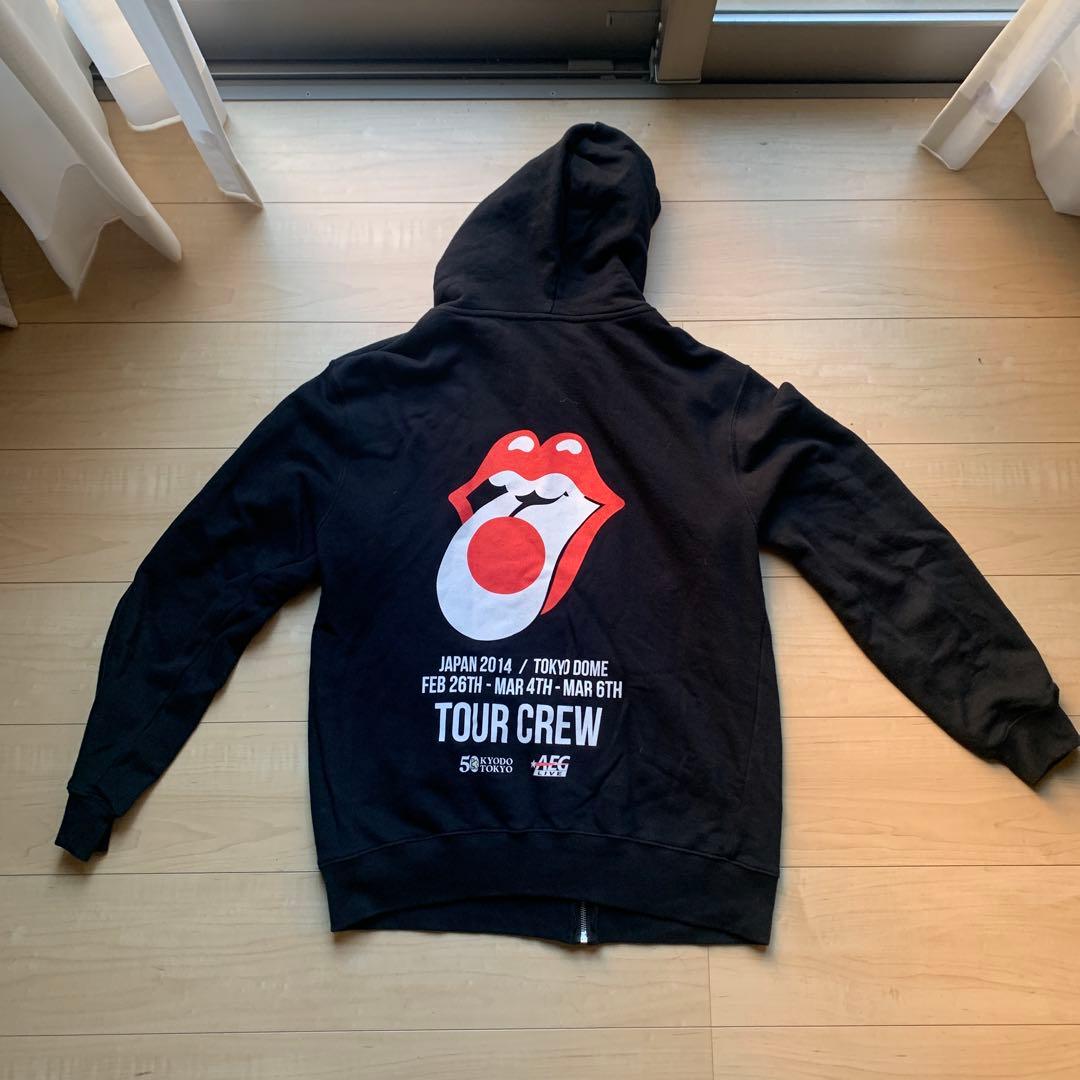 Rolling Stones staff パーカー tour スタッフ