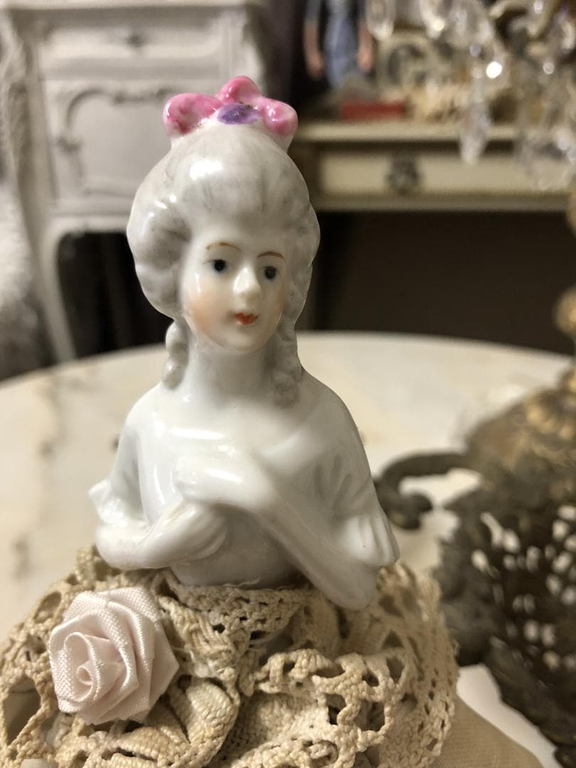 フランスアンティーク　ポーセリン　ドール