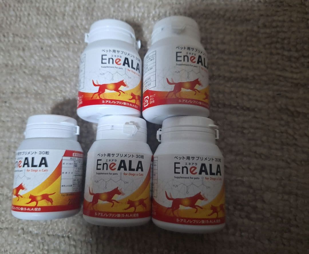 エネアラ　30粒×6個　犬猫用