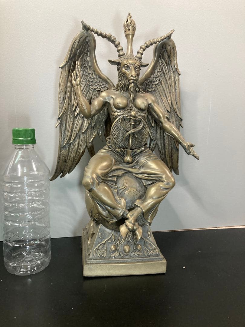 [セール中] バフォメット彫像　置物　アンティーク アート 美術品 悪魔