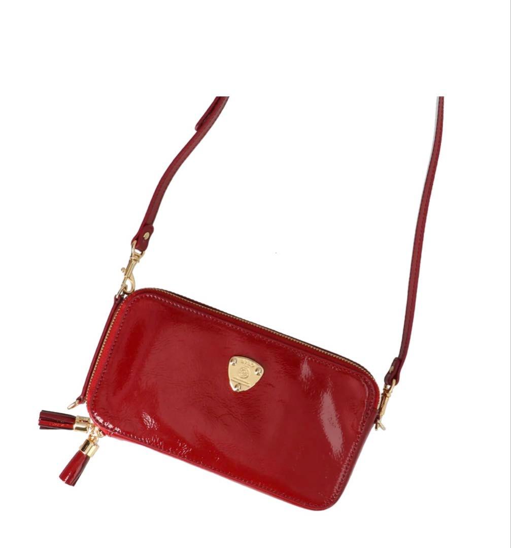 【新品未使用】ATAO アミュレット　ショルダーバッグ　ルビー