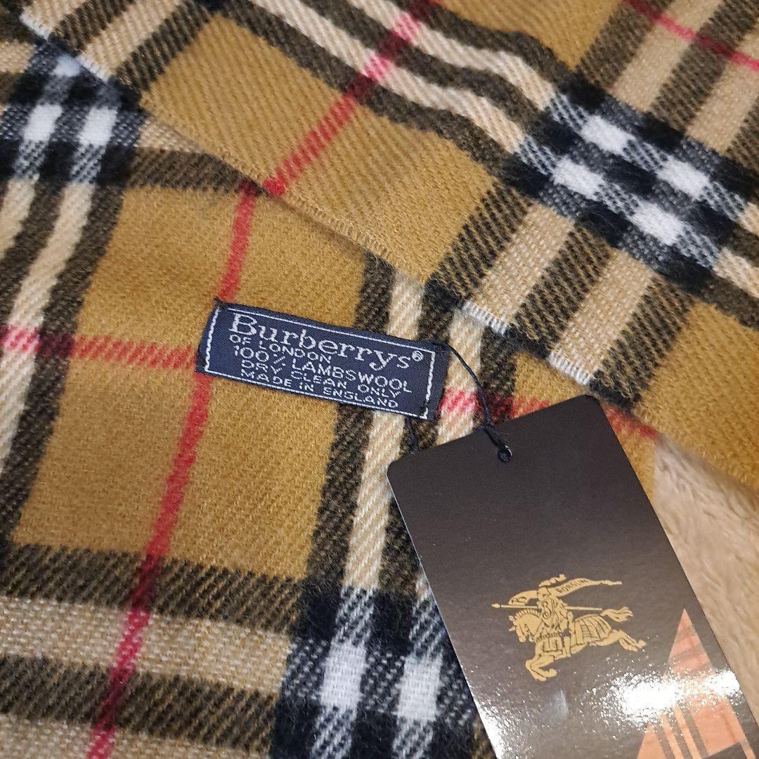 新品未使用⭐Burberrys ノバチェック、ラムウールストール