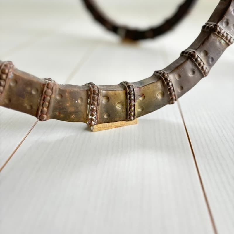 ALAIN CHERVET 希少 ヴィンテージ ラムヘッド ガラステーブル