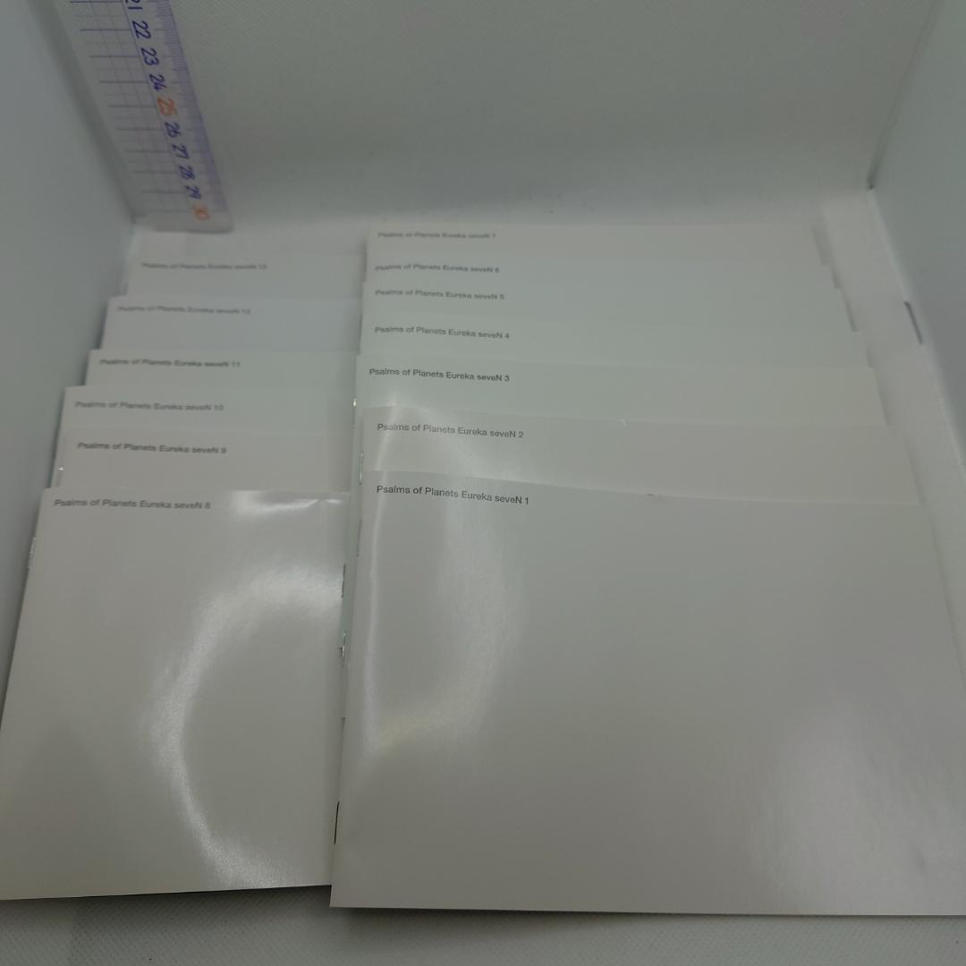 交響詩篇エウレカセブン ライナーノーツ13冊＋イラストカード＋ブックカバー2種